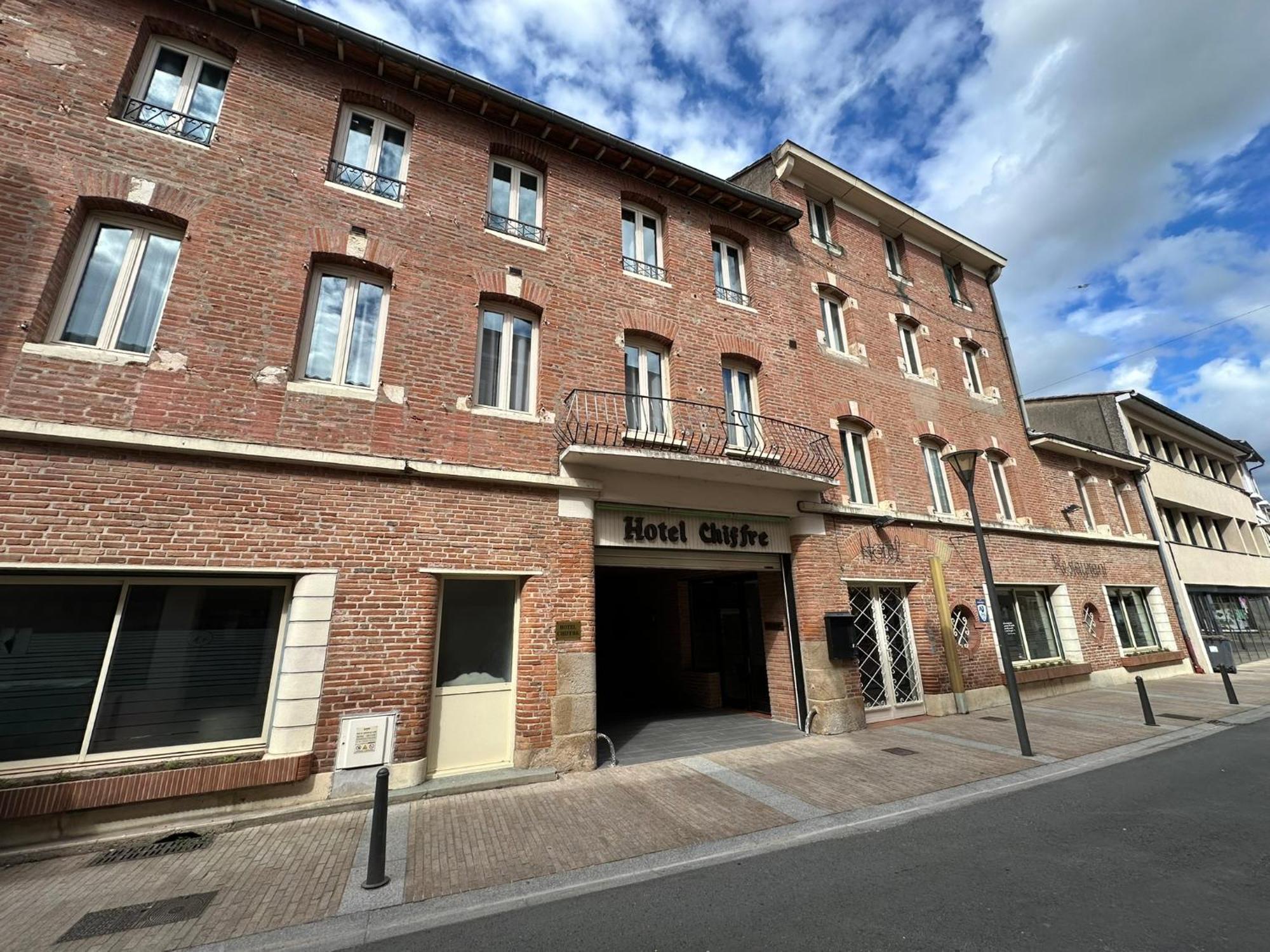 Hotel Chiffre Albi Exterior foto
